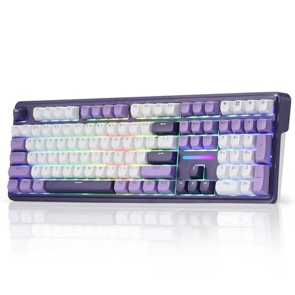 Gaming Keyboard: Redragon K745 PRO Wireless Gasket RGB – Front View