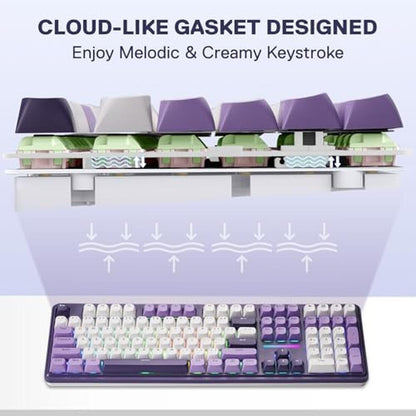 Gaming Keyboard: Redragon K745 PRO Wireless Gasket RGB – Packaging