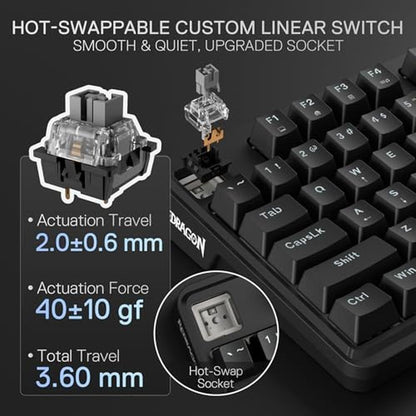 Gaming Keyboard Redragon K745 – Packaging