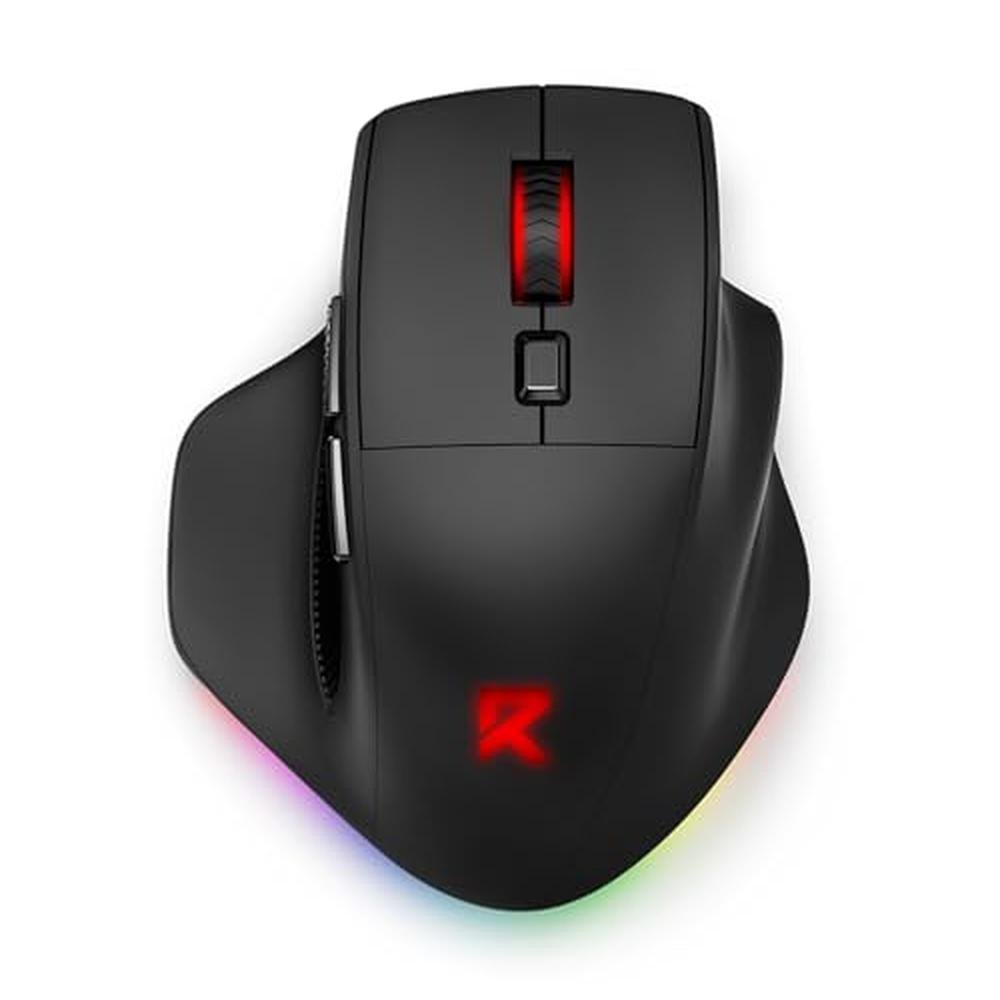 Mouse Modes: Redragon Large Wireless Gaming Mouse Tri-Modes – Front View