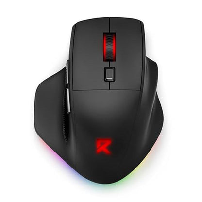 Mouse Modes: Redragon Large Wireless Gaming Mouse Tri-Modes – Front View