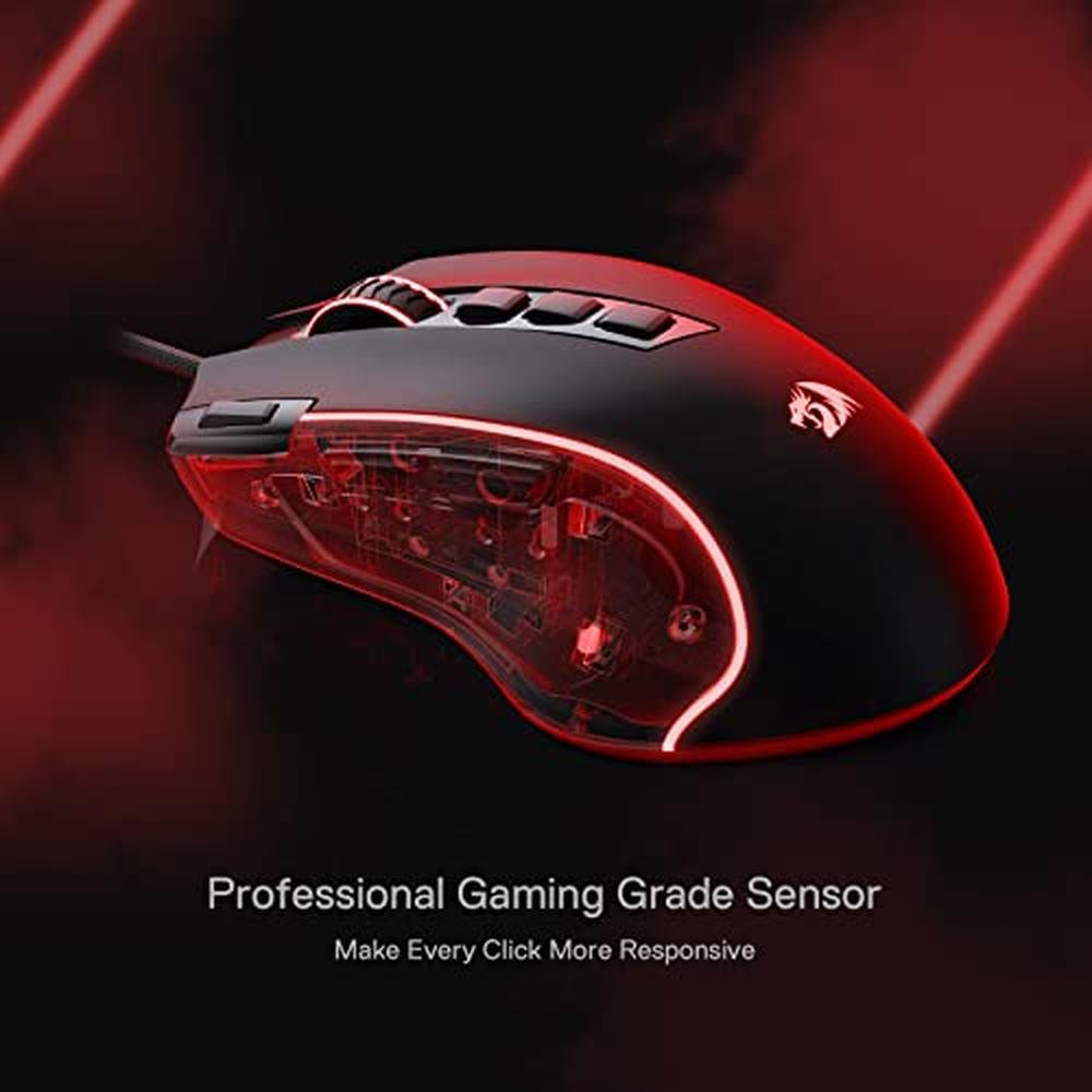 Mouse Redragon M612 Predator RGB Gaming Mouse – In Use