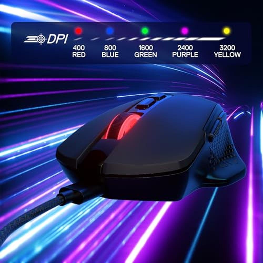 Gaming DPI: Redragon M695 Wired Gaming Mouse 24 – In Use