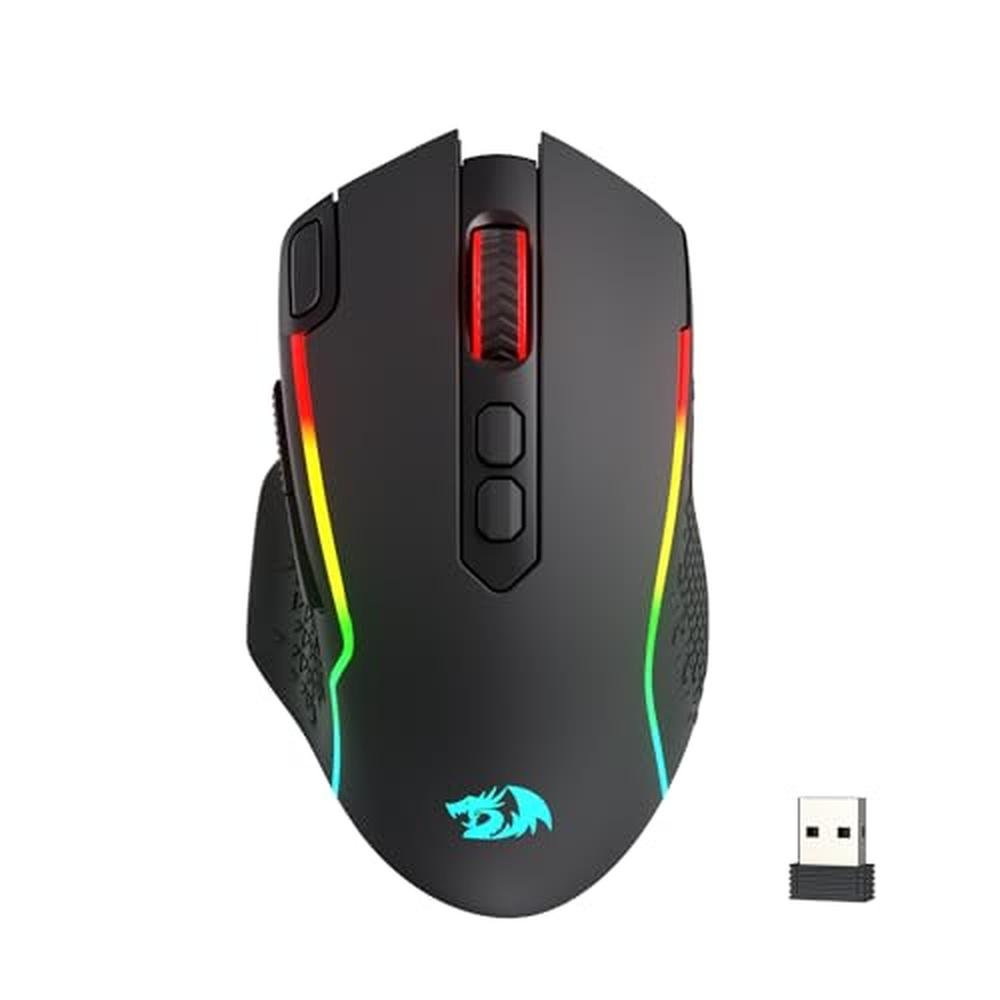 Mouse Redragon M810 MAX: 3-Mode Wireless Gaming Mouse 12000 – Front View