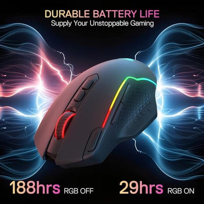 Mouse Redragon M810 MAX: 3-Mode Wireless Gaming Mouse 12000 – Packaging