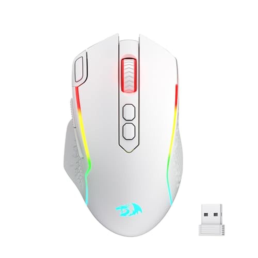 Redragon M810 MAX 3-Mode Wireless Gaming Mouse – Front View