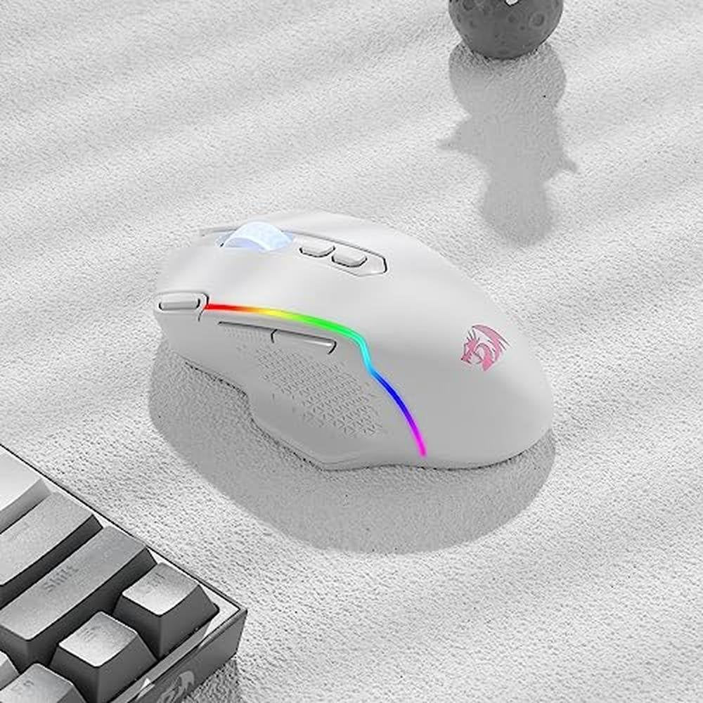 Redragon M810 Pro Wireless Gaming Mouse – Side View