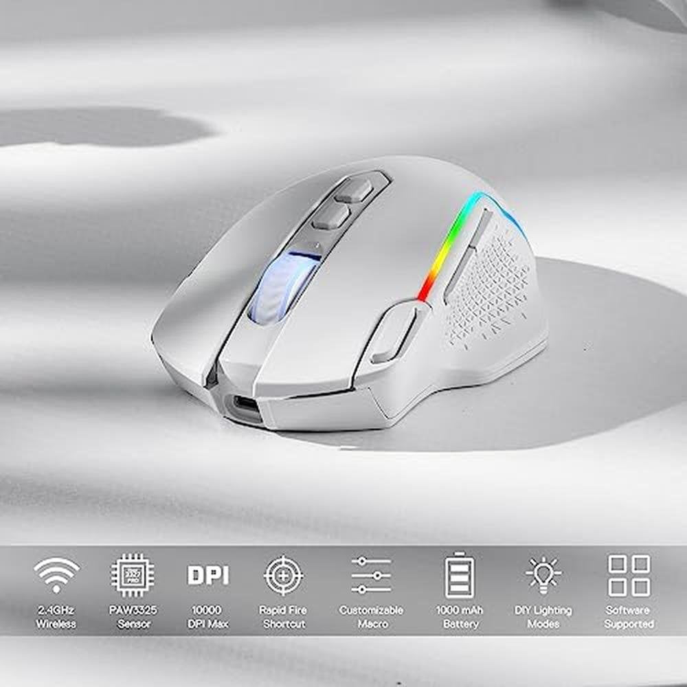 Redragon M810 Pro Wireless Gaming Mouse – Close-up Detail