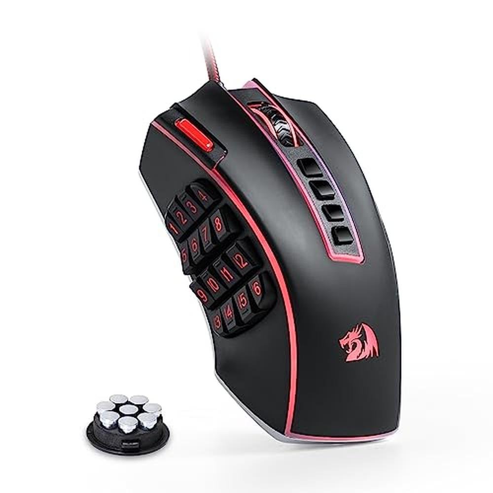 Mouse Redragon M990: Redragon MMO Gaming Mouse 32000 DPI – Front View