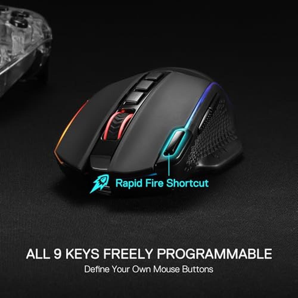Redragon M991 Wireless Gaming Mouse – In Use