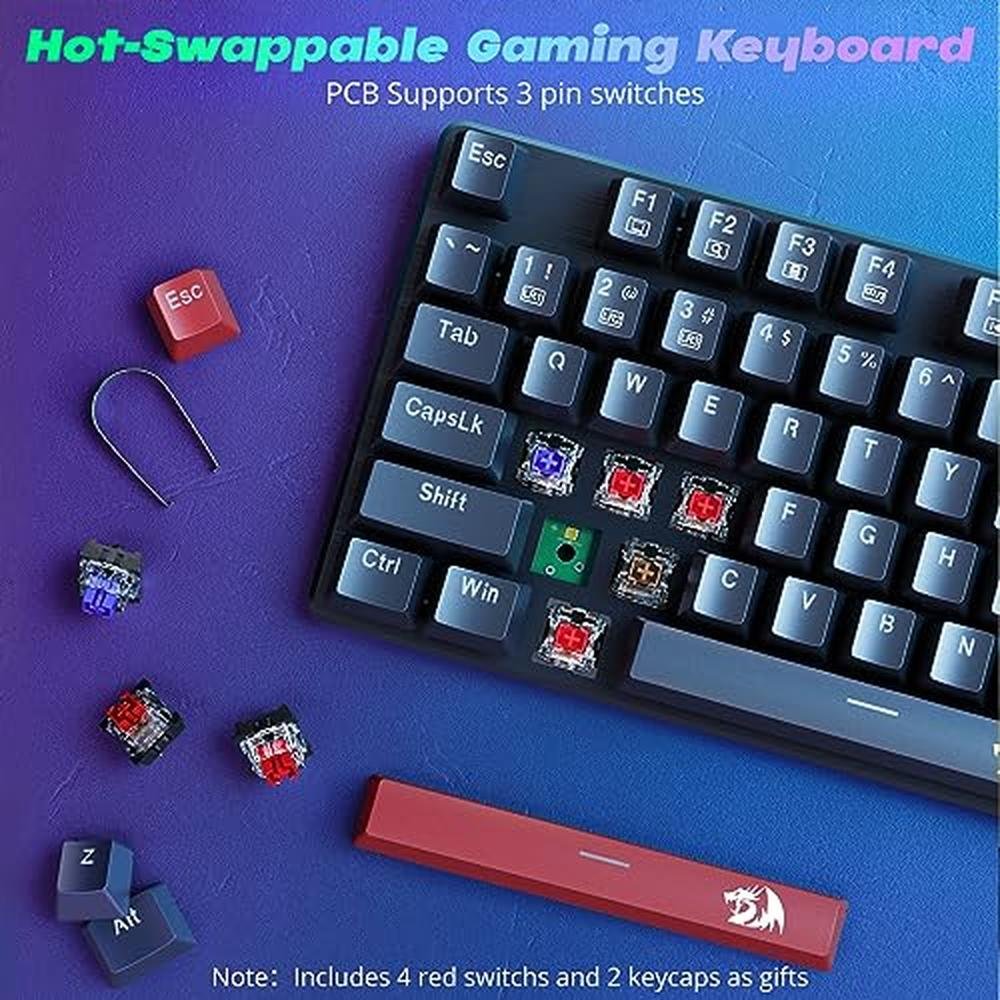 Gaming Keyboard: Redragon K552 Mechanical Keyboard Wired 11 – Packaging