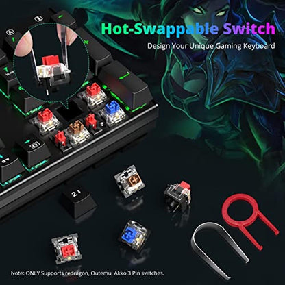 Mechanical Keyboard: Redragon K565 Black Navy Blue Black – Packaging