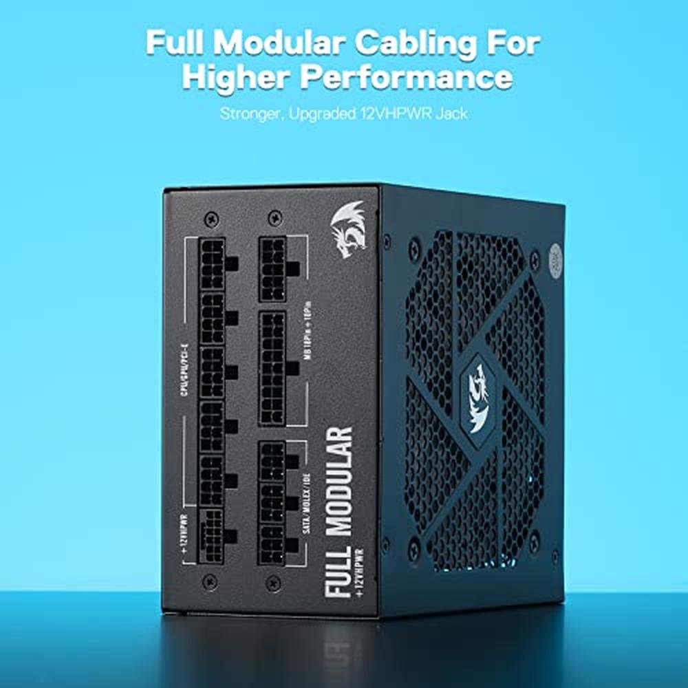 Redragon RGPS-850W: 80+ Gold 850-Watt Power Supply – Packaging