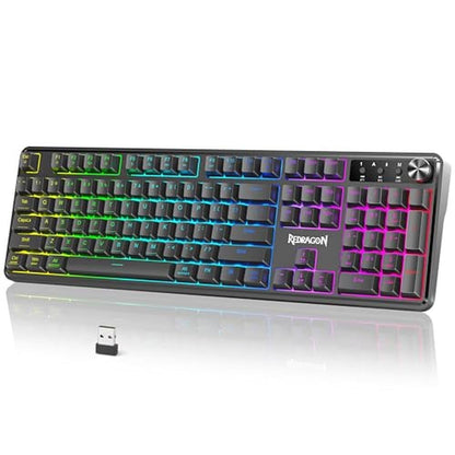 Redragon RM104 Wireless Gaming Keyboard – Front View