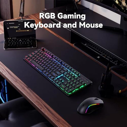 Gaming Keyboard: Redragon S107KS Wireless Gaming Keyboard – Close-up Detail
