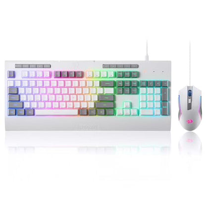 Gaming Keyboard: Redragon S151 104 Keys K525 Wired RGB – Front View