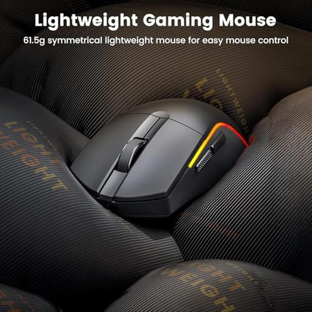 Keyboard Mouse: Redragon S156 Wireless Keyboard and Mouse – In Use