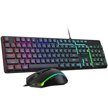 Gaming Keyboard: Redragon Updated S107 RGB Gaming Keyboard – Front View