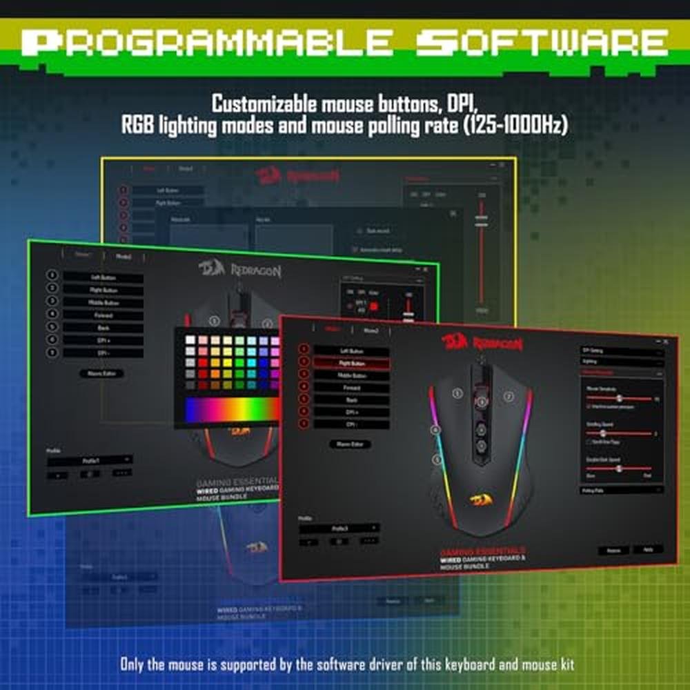 Gaming Keyboard: Redragon Updated S107 RGB Gaming Keyboard – In Use
