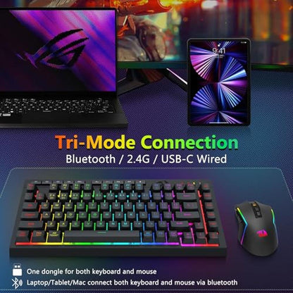 Redragon Wireless Gaming Keyboard and Mouse Combo – Packaging