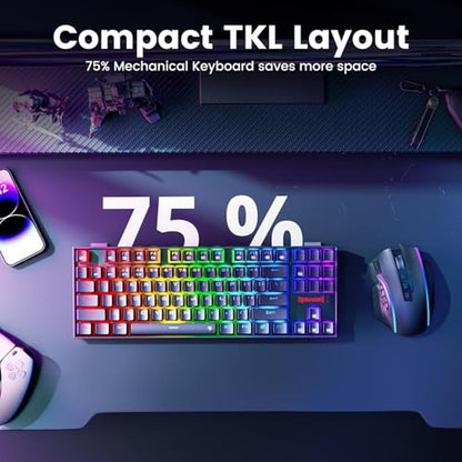 Gaming Keyboard: Redragon K552 KRS_DeepBlue Wireless – Packaging