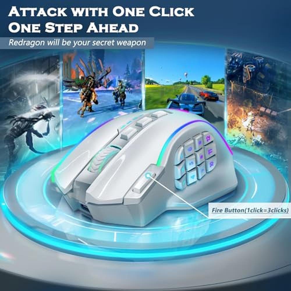 Redragon Wireless Gaming Mouse – In Use