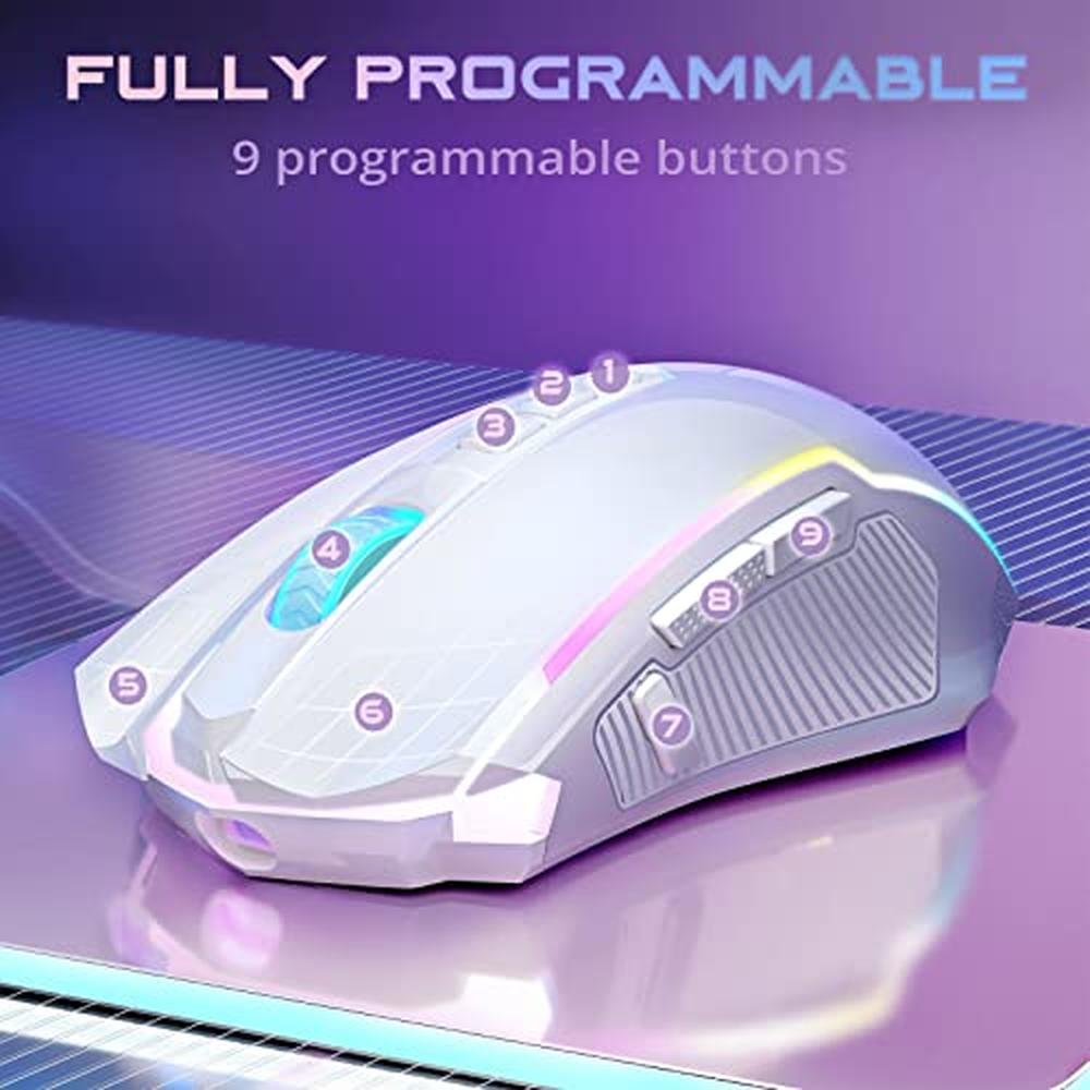 Redragon Wireless Gaming Mouse – Close-up Detail