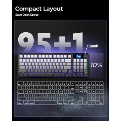Redragon Wireless Mechanical Keyboard – Close-up Detail