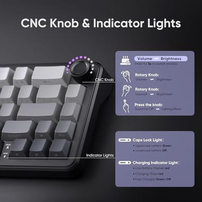 Keyboard RedThunder: RedThunder K65 Wireless Mechanical – Close-up Detail