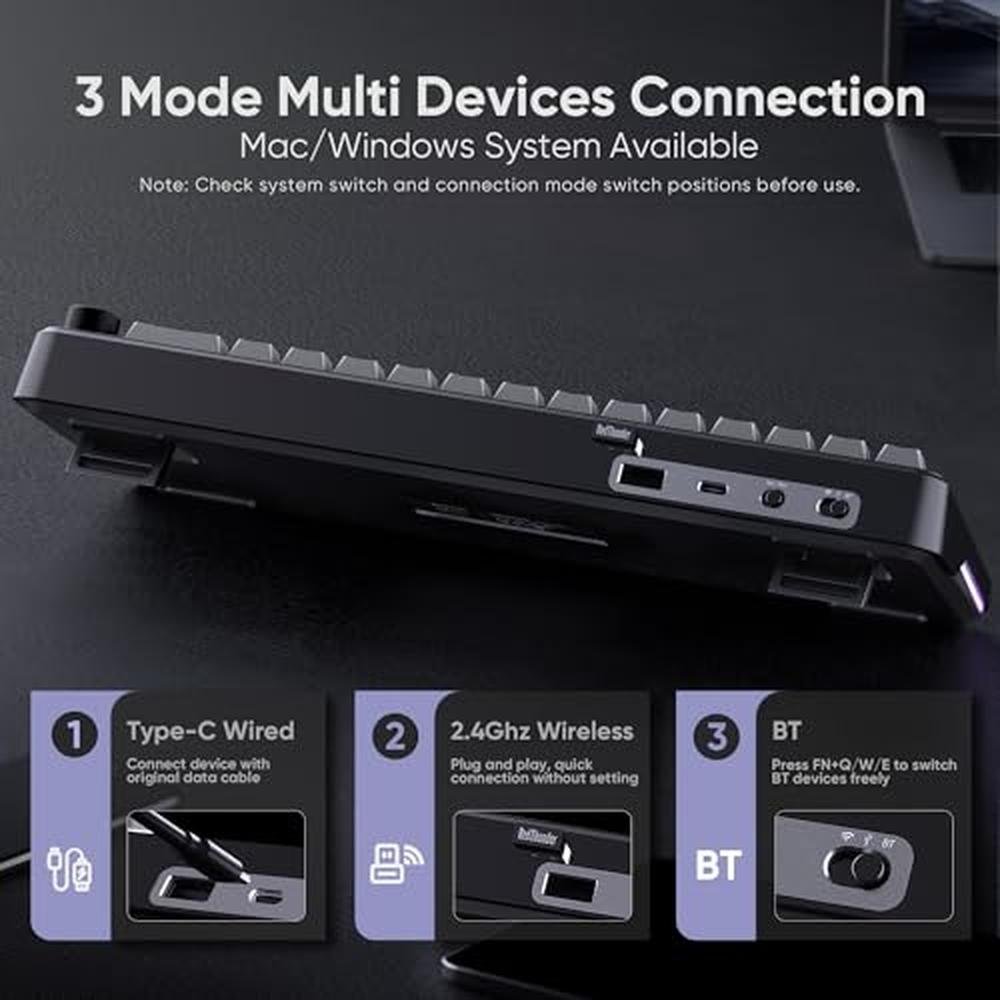 Keyboard RedThunder: RedThunder K65 Wireless Mechanical – In Use