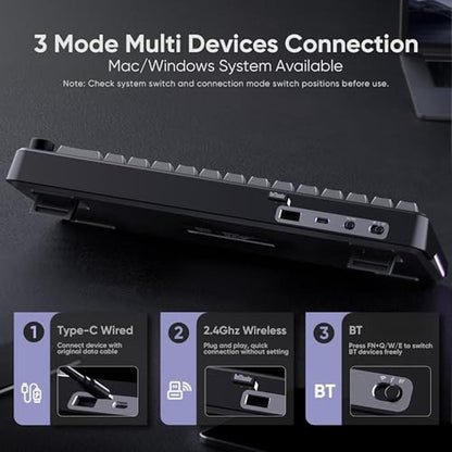 Keyboard RedThunder: RedThunder K65 Wireless Mechanical – In Use