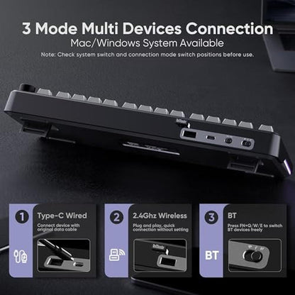 Keyboard RedThunder: RedThunder K75 Wireless Mechanical – In Use