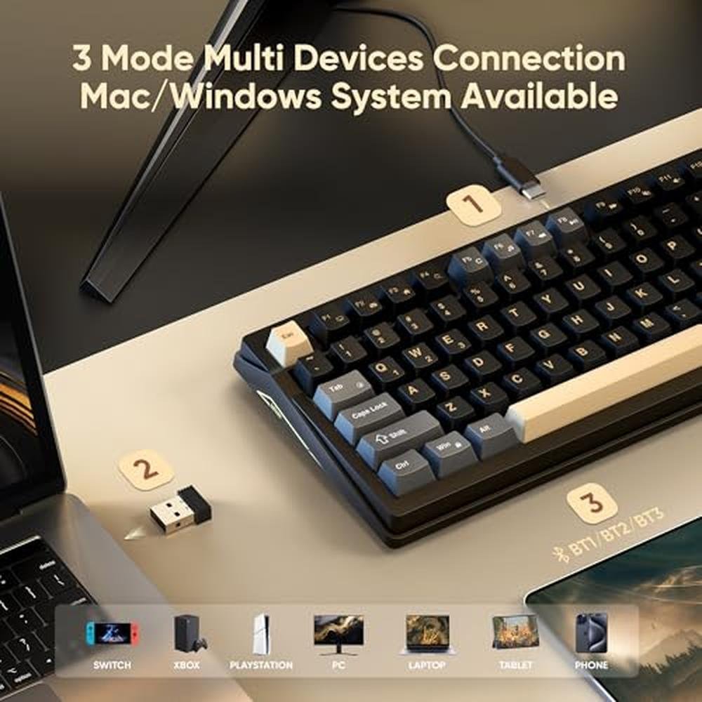Keyboard RedThunder: RedThunder K95 Wireless Mechanical – In Use