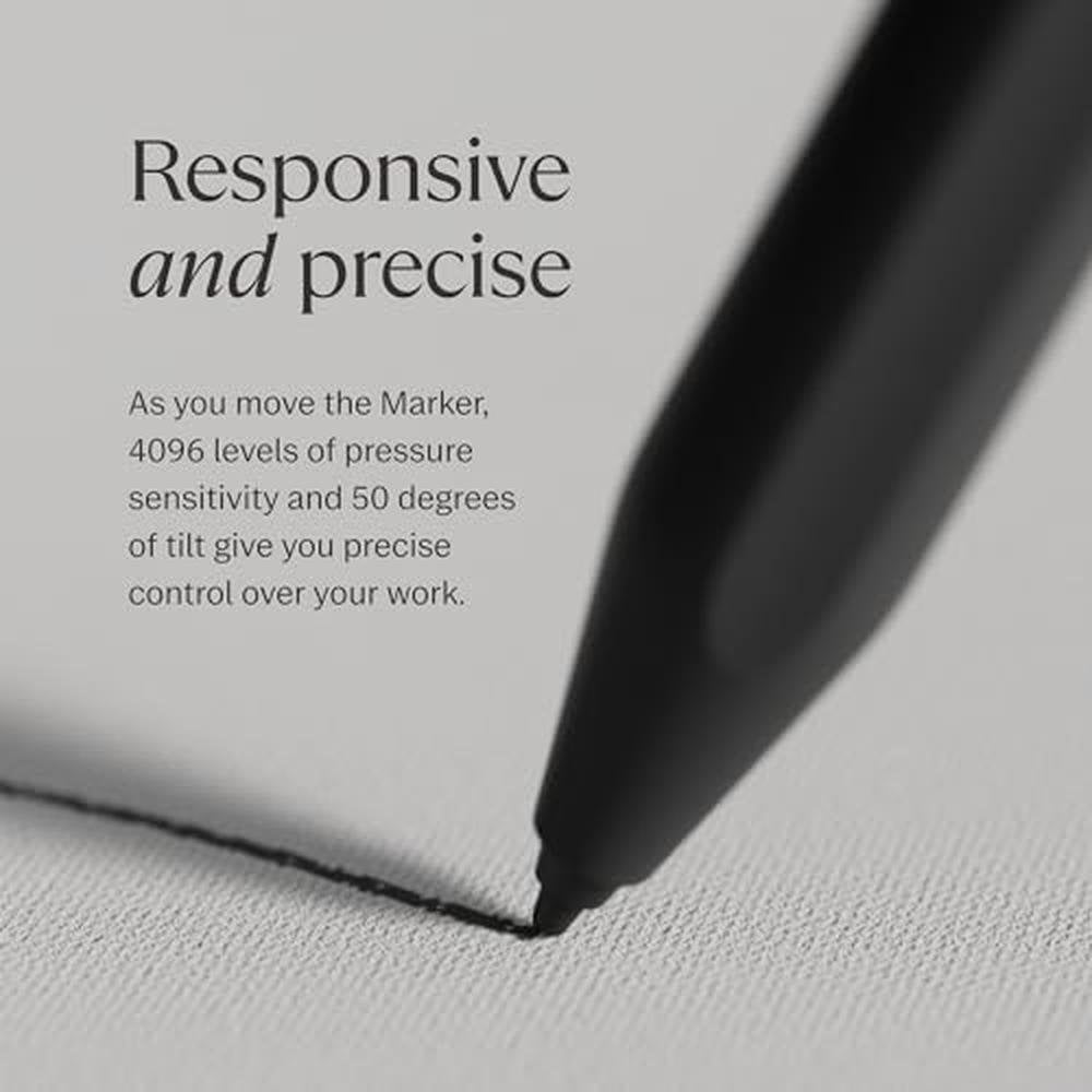 Remarkable Sensitivity: reMarkable Marker Plus Official Pen – Side View