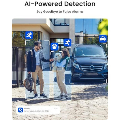 Reolink 12MP: RLC-1212A POE IP Camera Outdoor Bullet – In Use