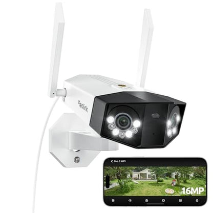 WiFi Reolink: REOLINK 16MP WiFi Security Camera Outdoor 180 – Front View