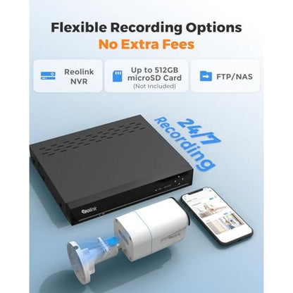 Reolink 8MP: REOLINK RLC-810A 4K Ultra HD Wired Security – In Use