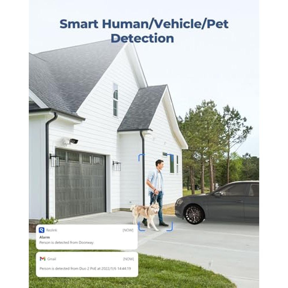 Poe Camera: Reolink 4K PoE Security Camera System Home – In Use