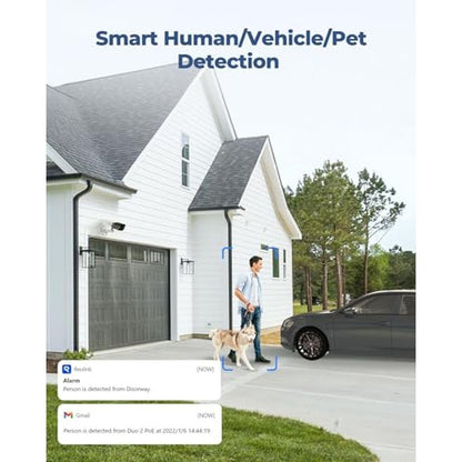 Poe Camera: Reolink 4K PoE Security Camera System Home – In Use