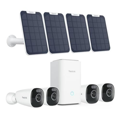 Reolink Security: REOLINK 4K Wireless Outdoor Camera System – Front View