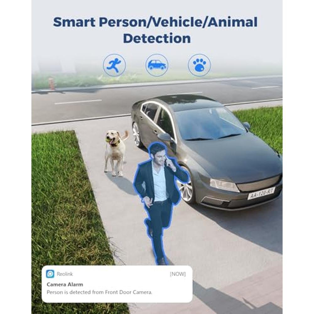WiFi Camera: REOLINK 4K WiFi Security Camera 180 Ultra Wide – In Use