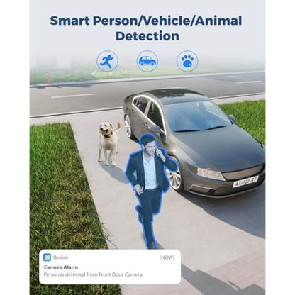 WiFi Camera: REOLINK 4K WiFi Security Camera 180 Ultra Wide – In Use