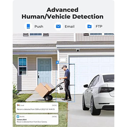 Home Reolink: REOLINK 5MP PoE Security Camera RLC-520A – Close-up Detail
