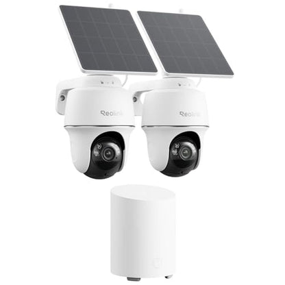 Solar Reolink: REOLINK 5MP Solar Security Cameras Wireless – Front View