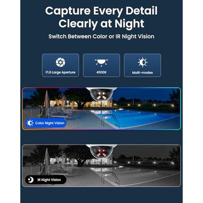 POE Reolink: REOLINK Duo 3V 16MP UHD Dual-Lens PoE Security – In Use