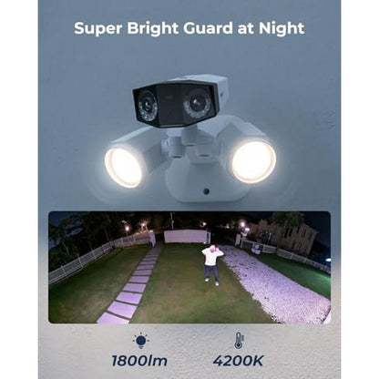 Floodlight PoE: REOLINK Duo 4K Dual-Lens Security Camera – Close-up Detail