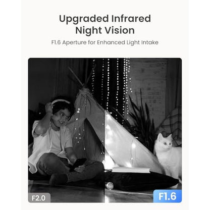 Baby Pet Monitoring: REOLINK E1 Pro 3K PT Wi-Fi Indoor – Close-up Detail