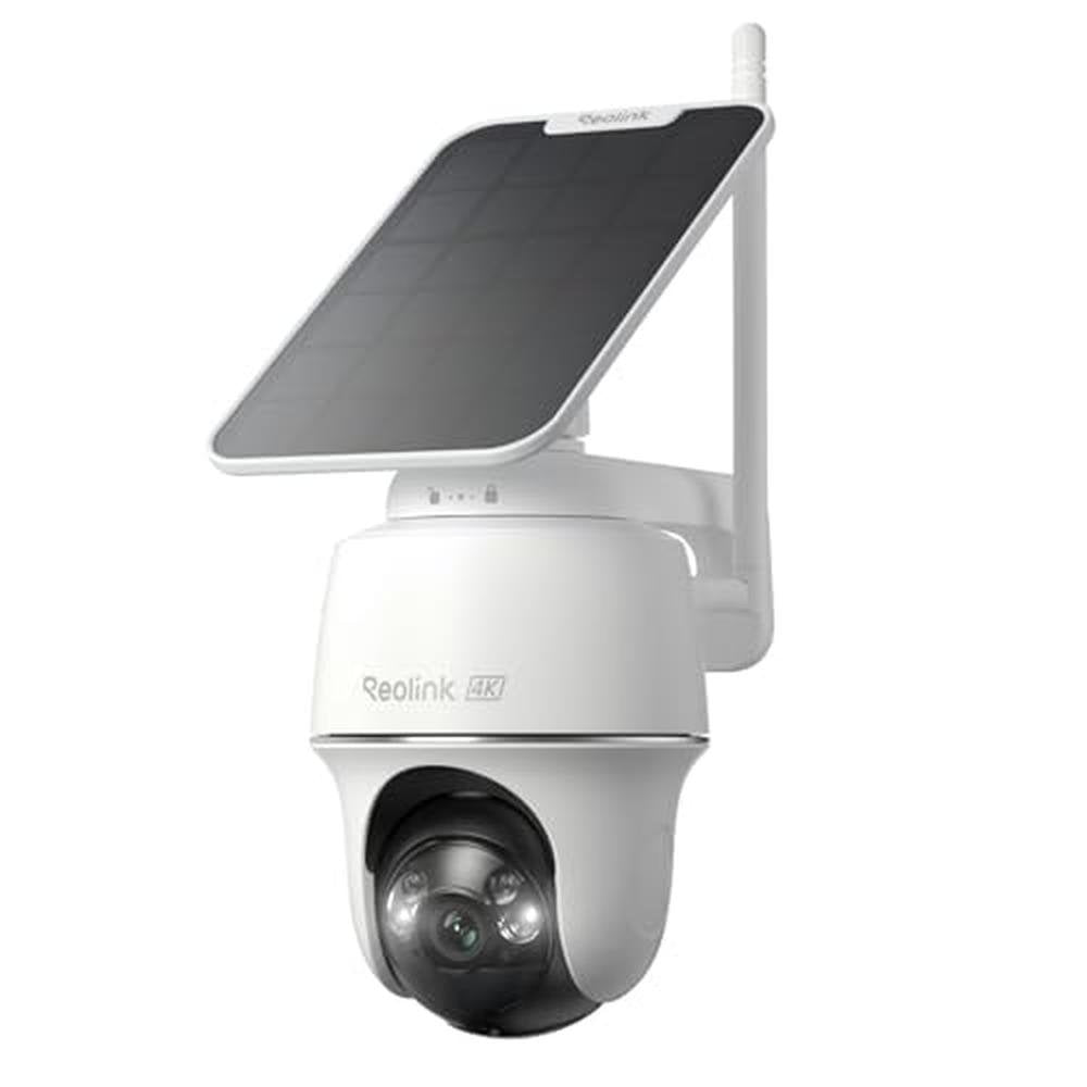 REOLINK First 4K Solar Security Cameras Wireless Outdoor – Front View