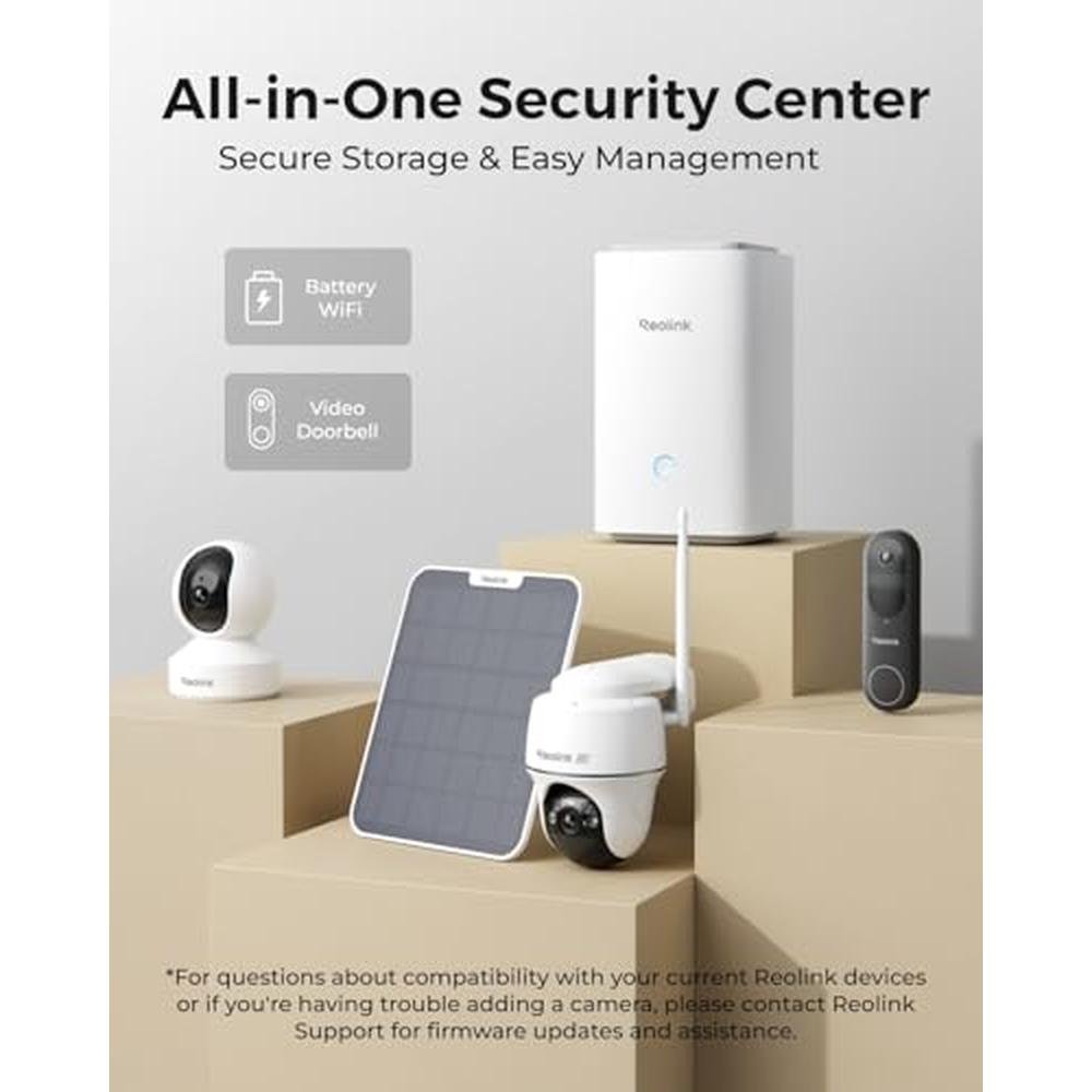 REOLINK Home Hub Centralized Control for up to 8 REOLINK – Side View