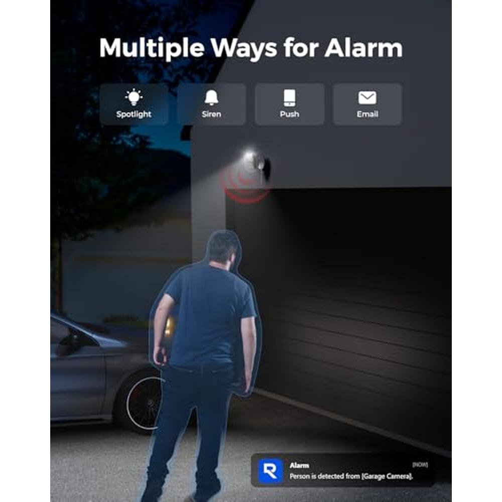 Reolink Outdoor Security Camera System – Packaging